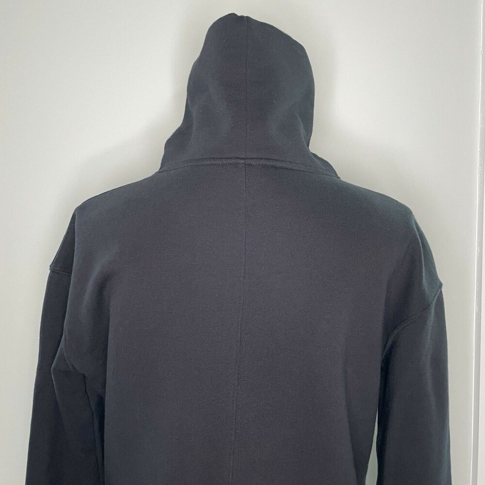 Athleta 24/7 Funnel Neck Pullover Long Sleeve Thick Sweatshirt Black Womens XXS - Picture 6 of 12